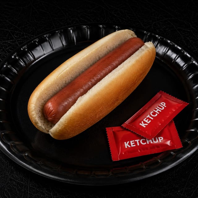 Plain Hot Dog.