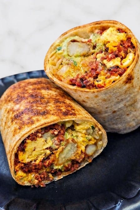 Protein Breakfast Burrito.