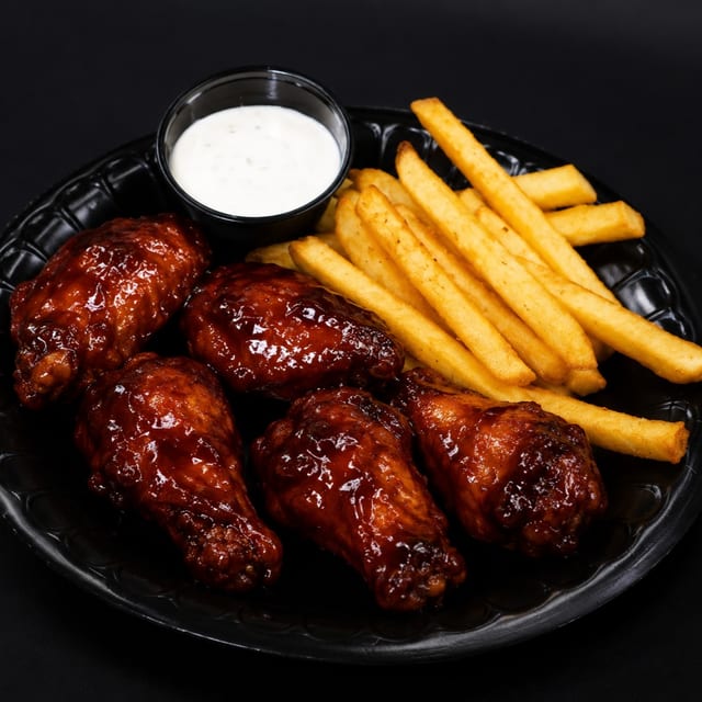 5pc Chicken Wings.