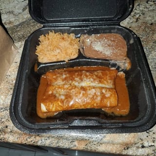 Enchiladas Combination Plate