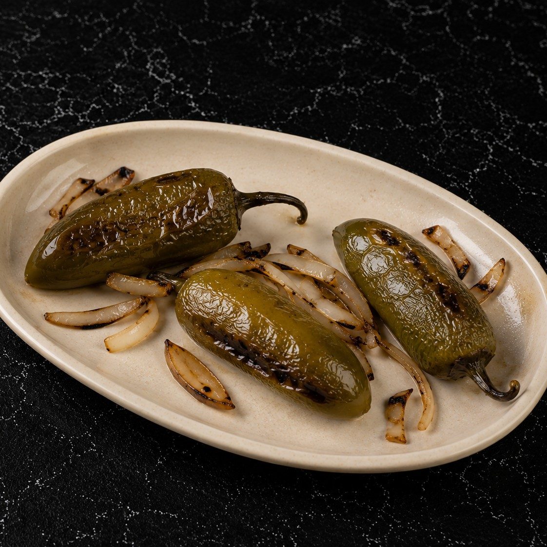 Side of 3 Chiles Toreados.