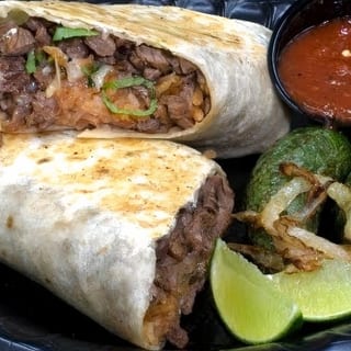 Ground Beef Burrito
