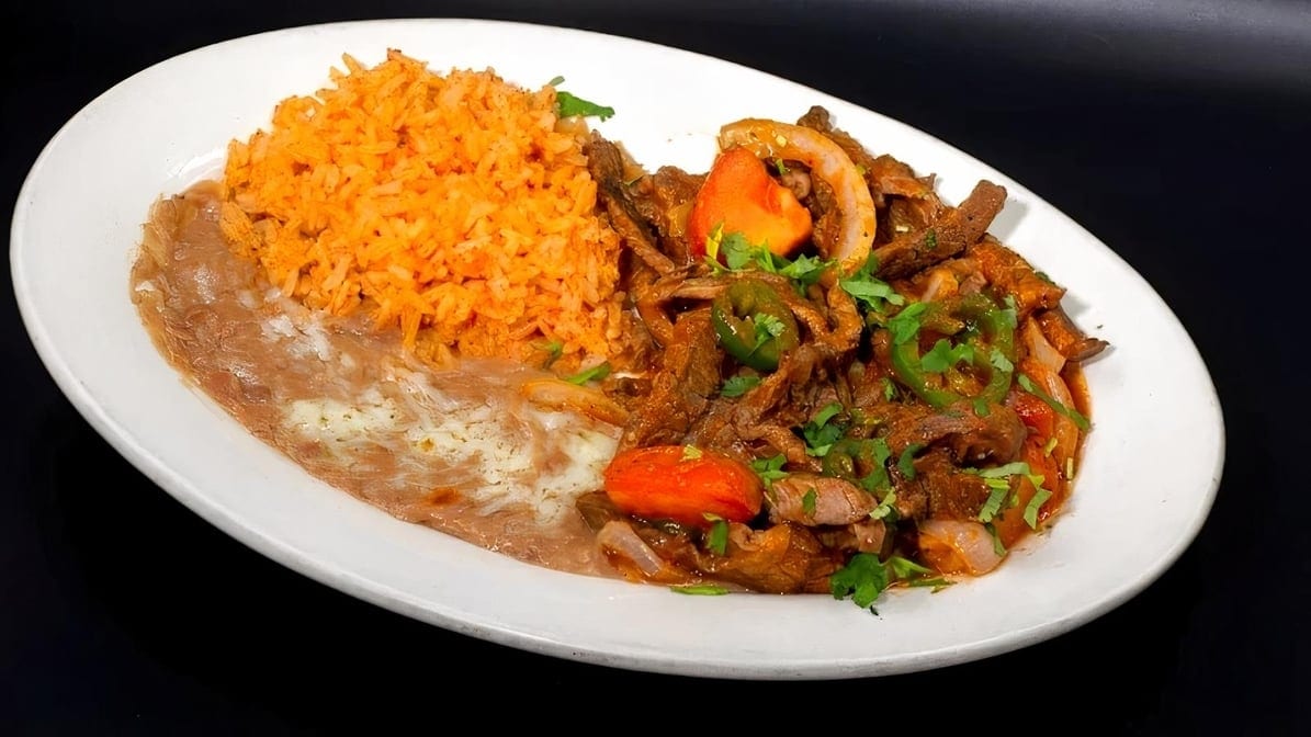 Steak Ranchero Plate.