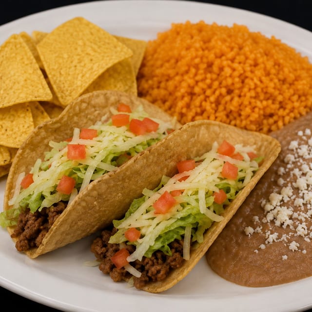 Hard Taco Plate.