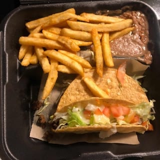 Hard Taco Combination Plate