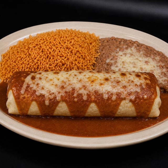 Burrito Plate.