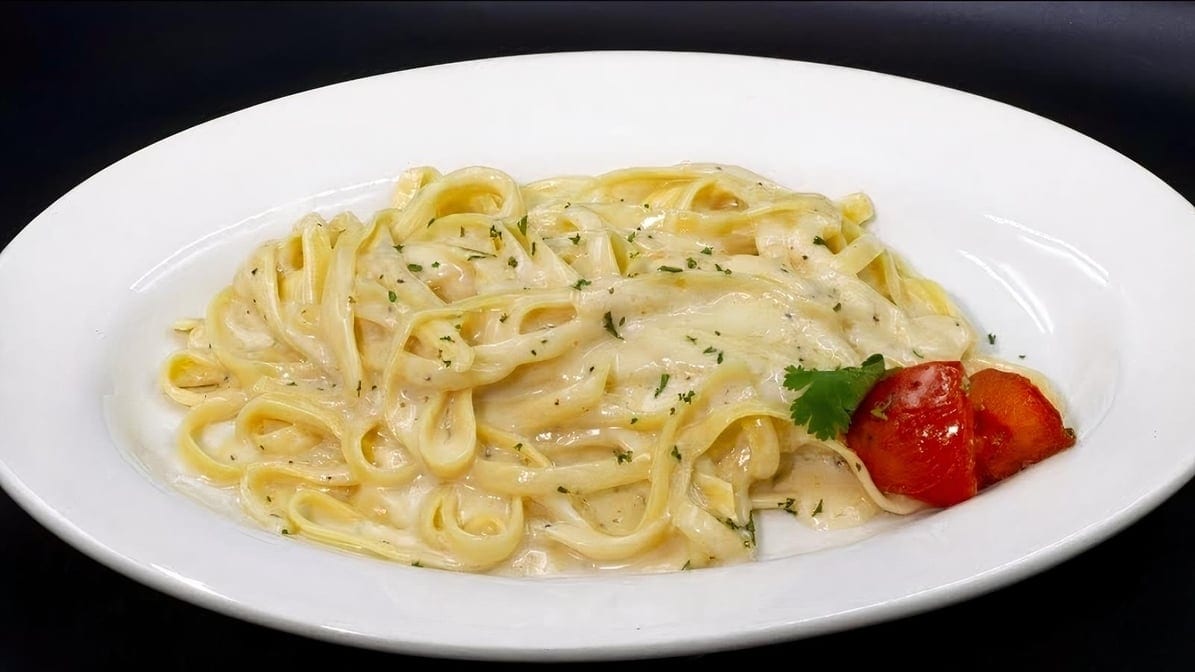 Fettuccine Alfredo.