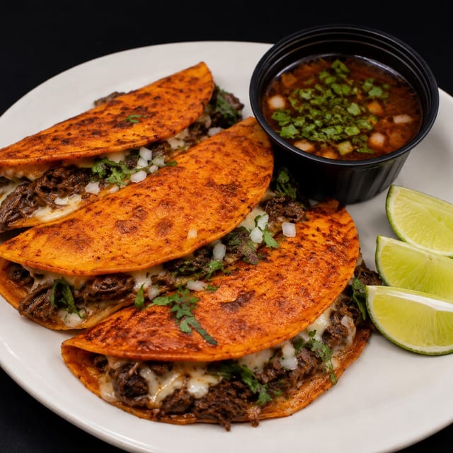 Quesabirria Tacos.