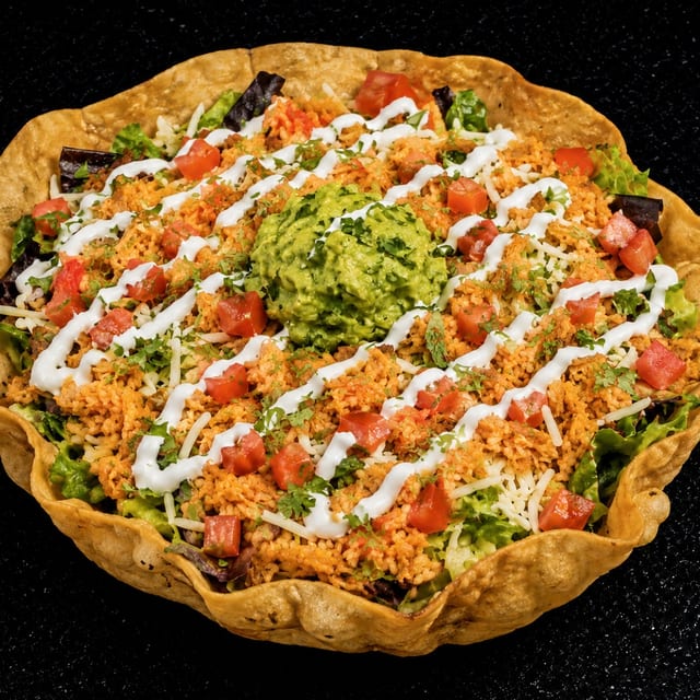 Veggie Taco Salad.