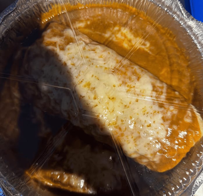 California Surf & Turf Burrito.