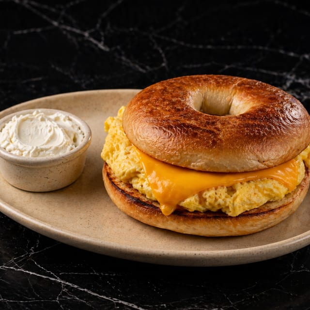 Egg & Cheese Sandwich.