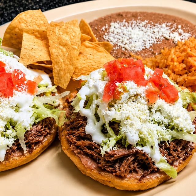Sopes Plate.