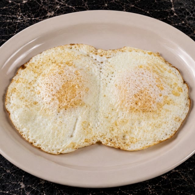 2 Over Hard Eggs.