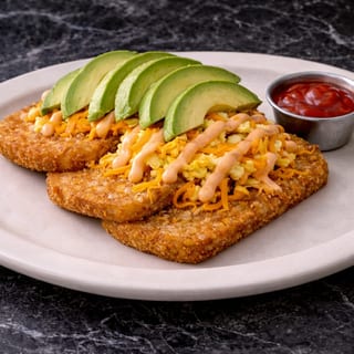 Hash Brown Egg & Avocado Bowl