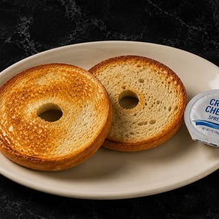Classic Toasted Bagel & Cream Cheese