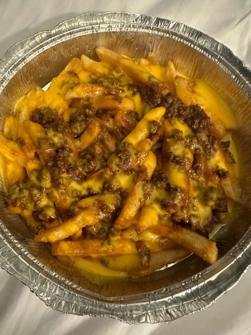 Chili Cheese Fries Americana.