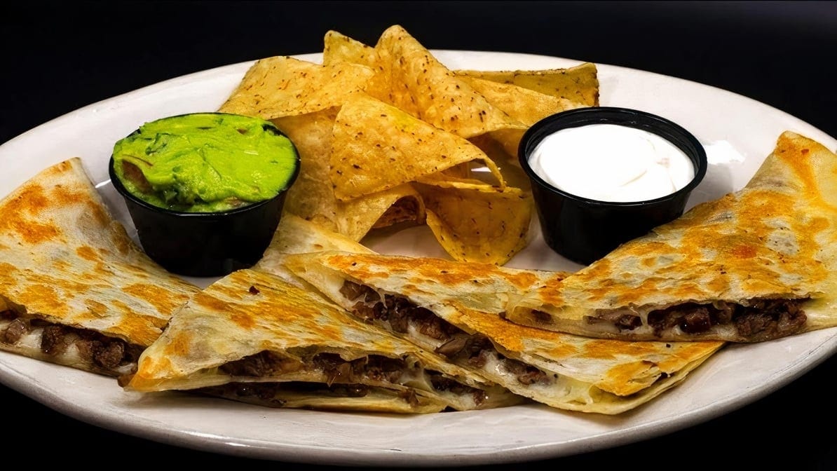 Cheese Quesadilla.