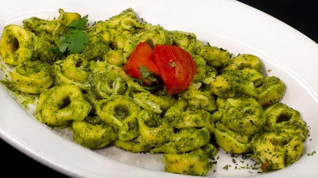 Cheese Tortellini Pesto.